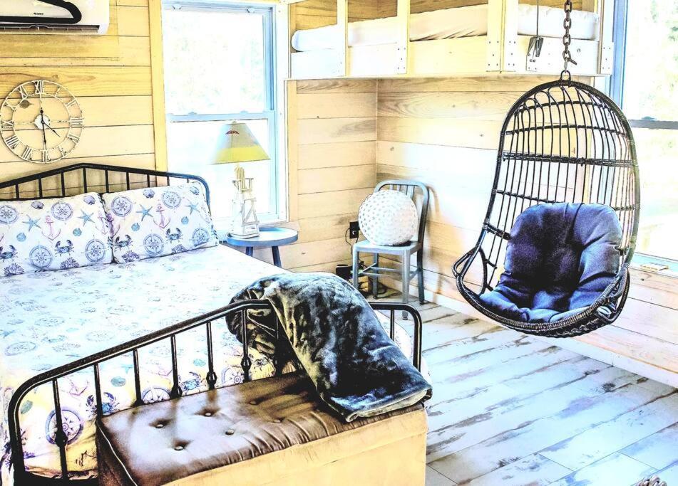 Secluded Tiny House By The Marsh With Hunting Island Beach Pass Frogmore Exteriör bild